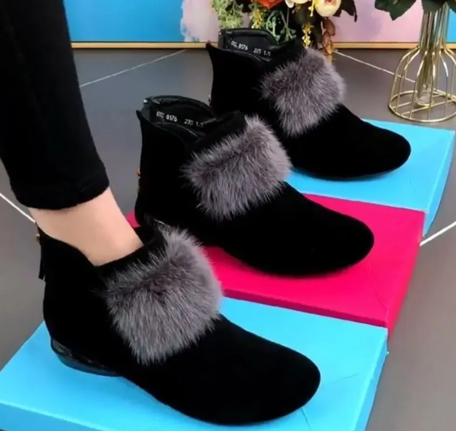 Women's Elegant Winter Warm Ankle Boots