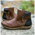 Women Zipper Waterproof Ankle-Support Boots - SHOCK SALE for a limited time!